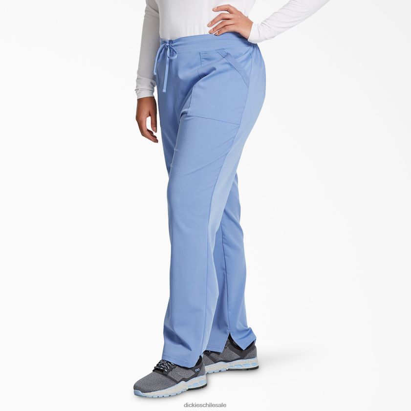 azul cielo (cbl) mujer Pantalones médicos Balance con cordón ajustable en la pierna Dickies vestir X4H0F2608
