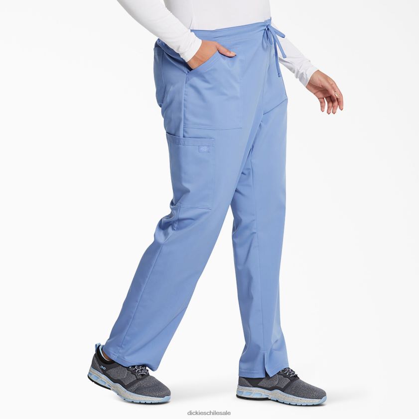 azul cielo (cbl) mujer Pantalones médicos Balance con cordón ajustable en la pierna Dickies vestir X4H0F2608