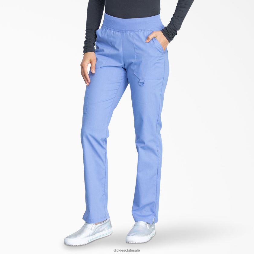 azul cielo (cbl) mujer pantalones médicos con pernera cónica de la firma eds Dickies vestir X4H0F2603
