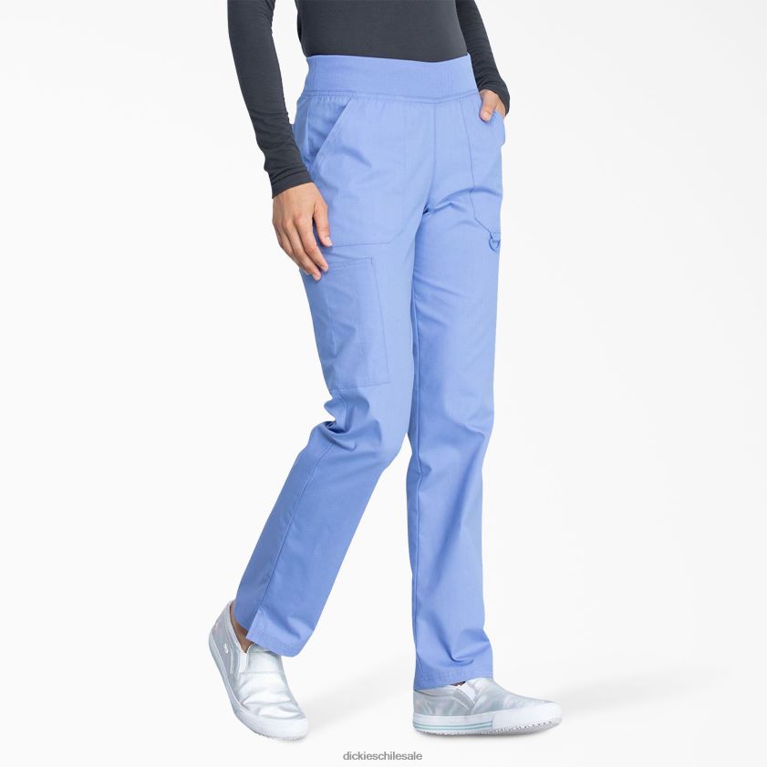 azul cielo (cbl) mujer pantalones médicos con pernera cónica de la firma eds Dickies vestir X4H0F2603