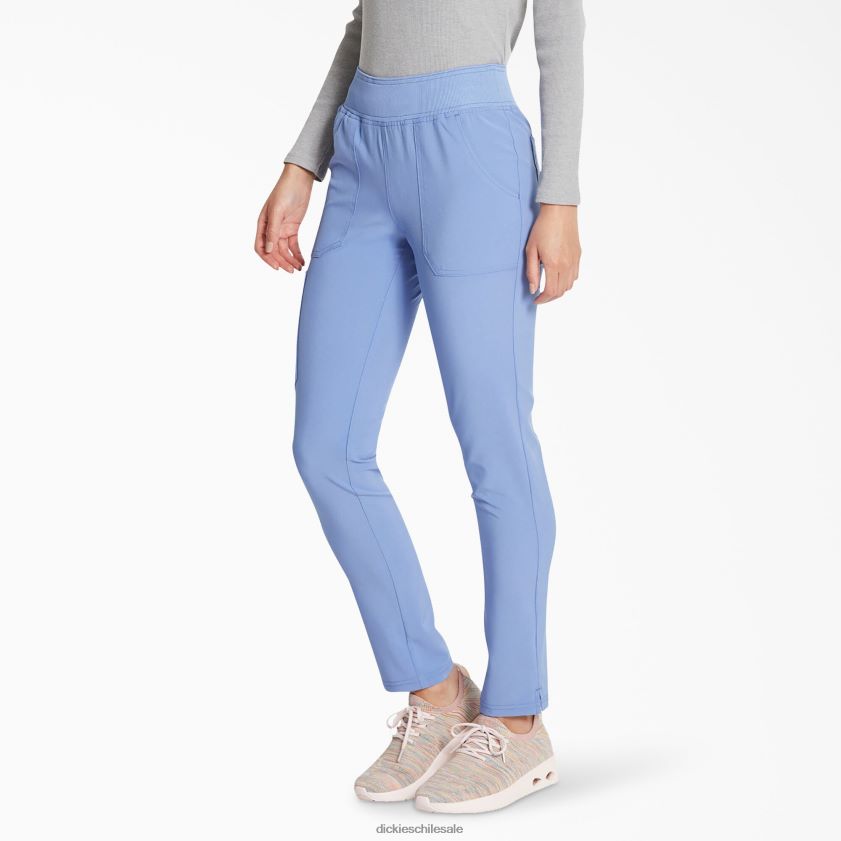 azul cielo (cbl) mujer pantalones médicos con pernera cónica eds essentials Dickies vestir X4H0F2512