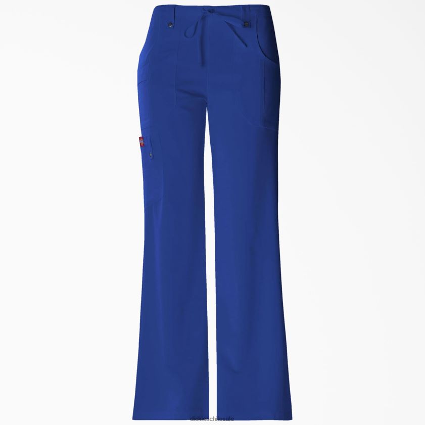 azul galaxia (gbl) mujer Pantalones médicos cargo xtreme stretch con pierna acampanada Dickies vestir X4H0F2429