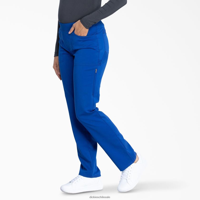 azul galaxia (gbl) mujer pantalones médicos con pernera cónica Balance Dickies vestir X4H0F2550