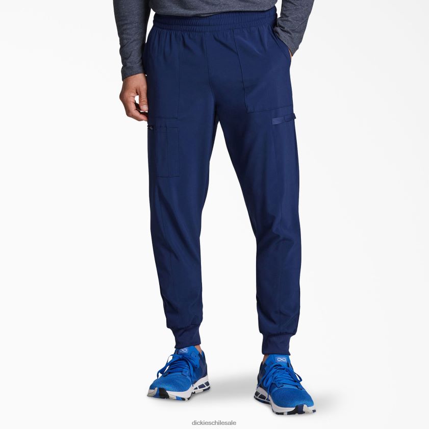azul marino (nvy) hombres Pantalones médicos tipo jogger de tiro medio Essentials de eds Dickies vestir X4H0F1425