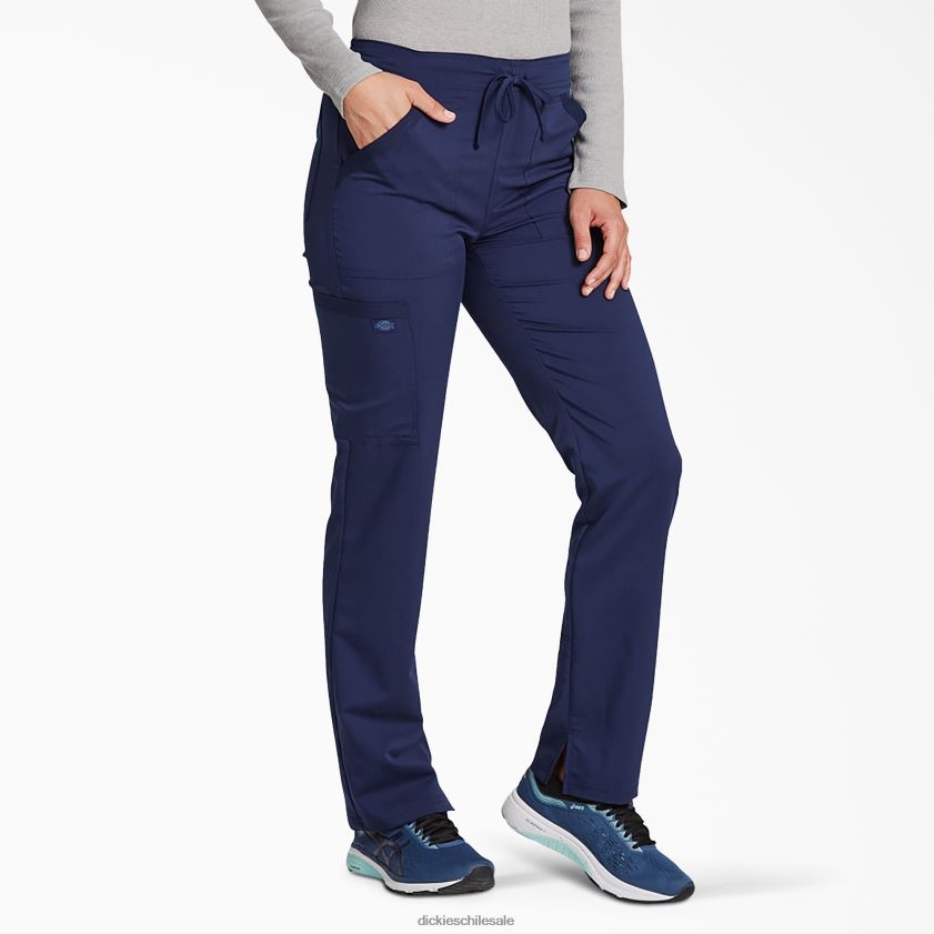azul marino (nvy) mujer Pantalones médicos Balance con cordón ajustable en la pierna Dickies vestir X4H0F2609