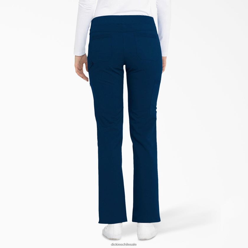 azul marino (nvy) mujer pantalones médicos con pernera cónica Balance Dickies vestir X4H0F2552