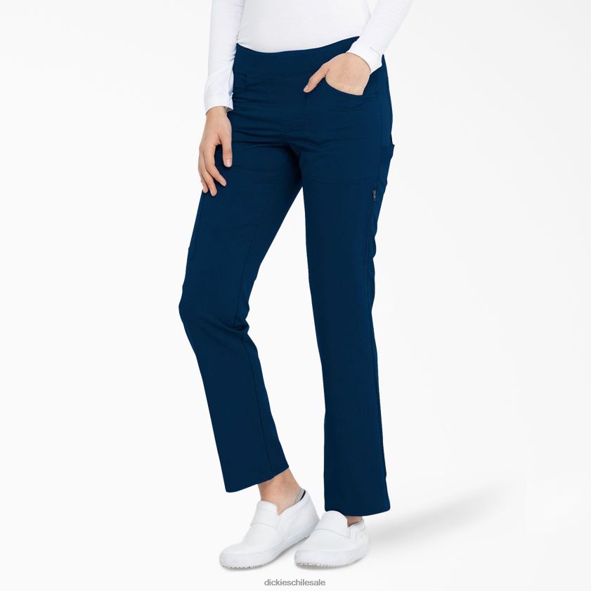 azul marino (nvy) mujer pantalones médicos con pernera cónica Balance Dickies vestir X4H0F2552