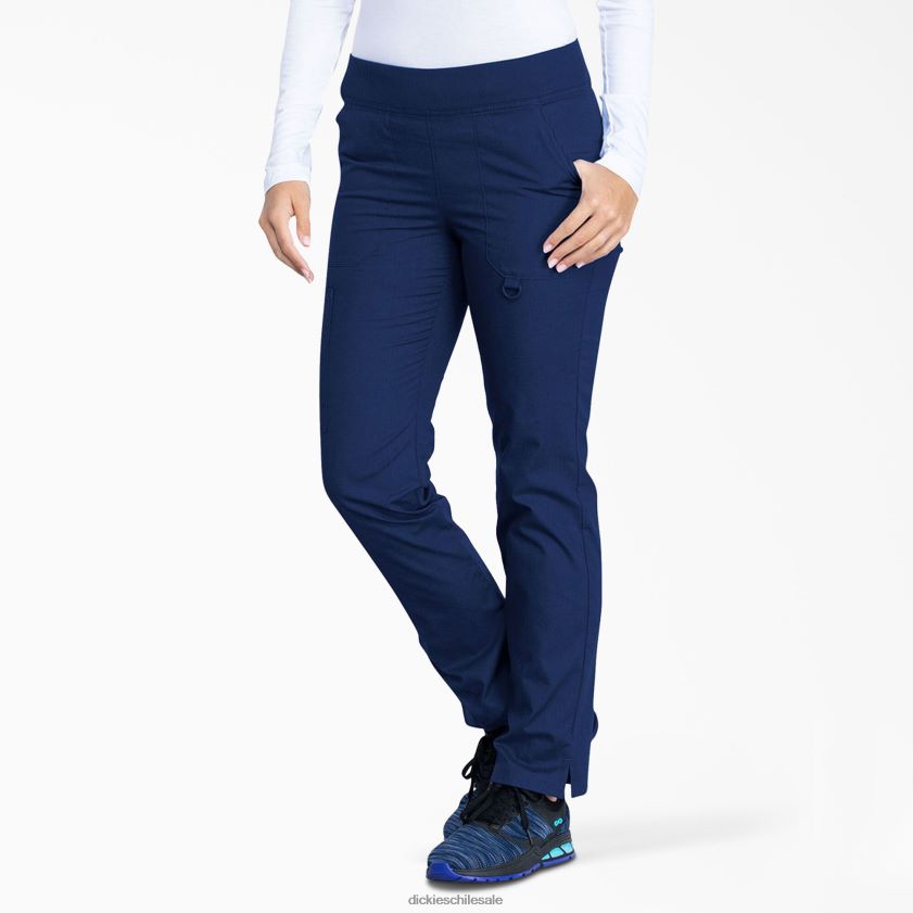 azul marino (nvy) mujer pantalones médicos con pernera cónica de la firma eds Dickies vestir X4H0F2604