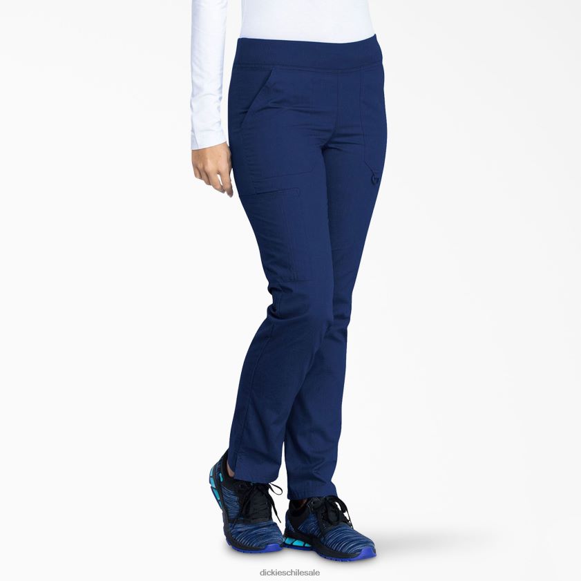 azul marino (nvy) mujer pantalones médicos con pernera cónica de la firma eds Dickies vestir X4H0F2604