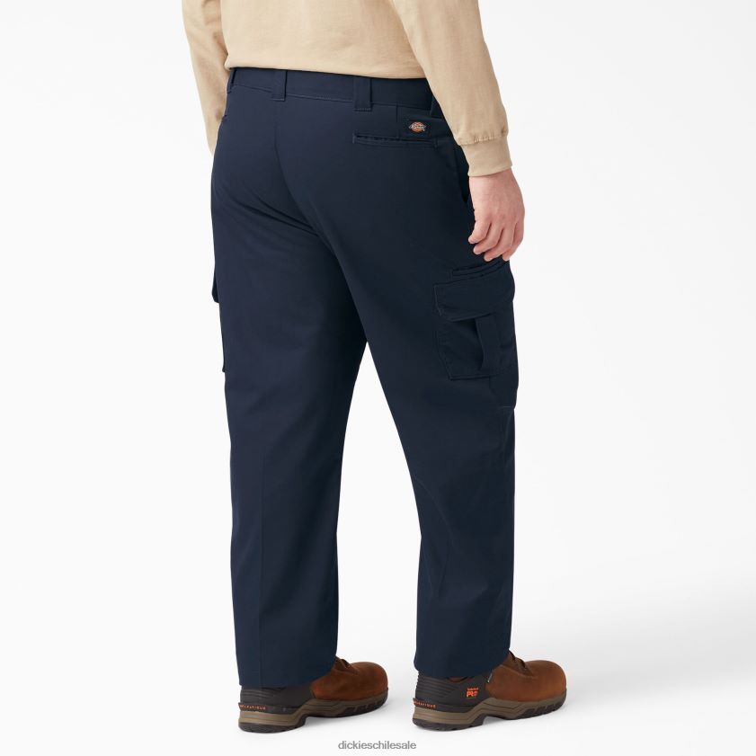 azul marino oscuro (dn) hombres pantalones cargo flex de corte regular Dickies vestir X4H0F35