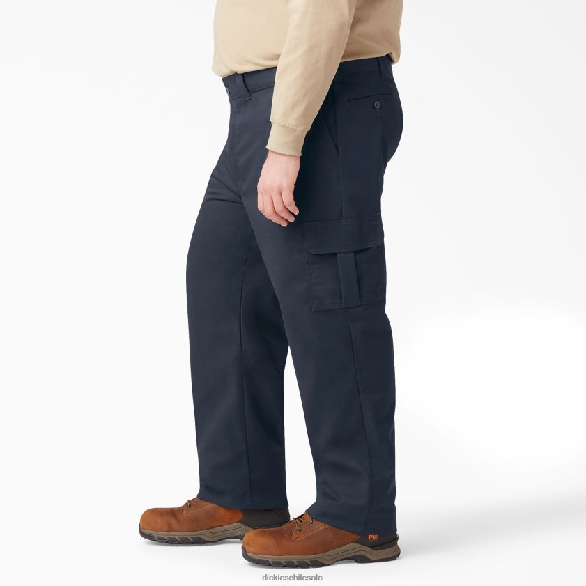 azul marino oscuro (dn) hombres pantalones cargo flex de corte regular Dickies vestir X4H0F35