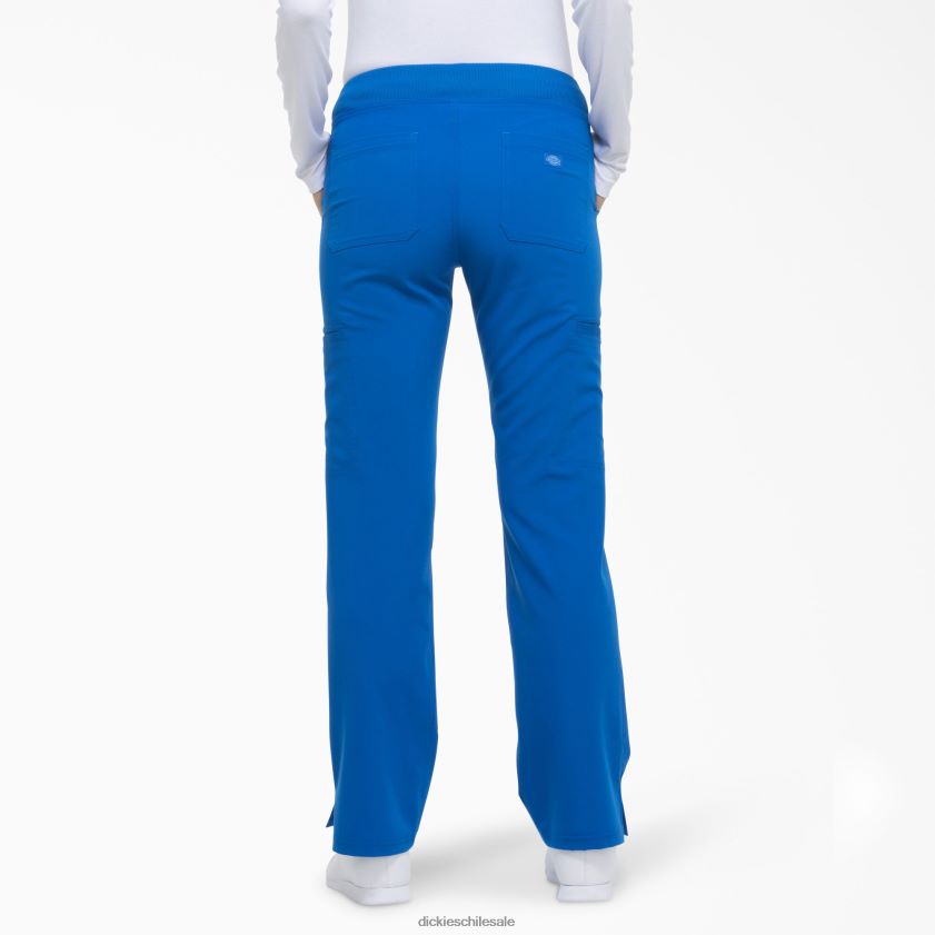 azul rey (rb) mujer pantalones médicos elásticos xtreme Dickies vestir X4H0F2564