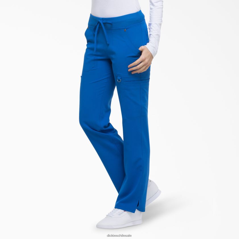 azul rey (rb) mujer pantalones médicos elásticos xtreme Dickies vestir X4H0F2564