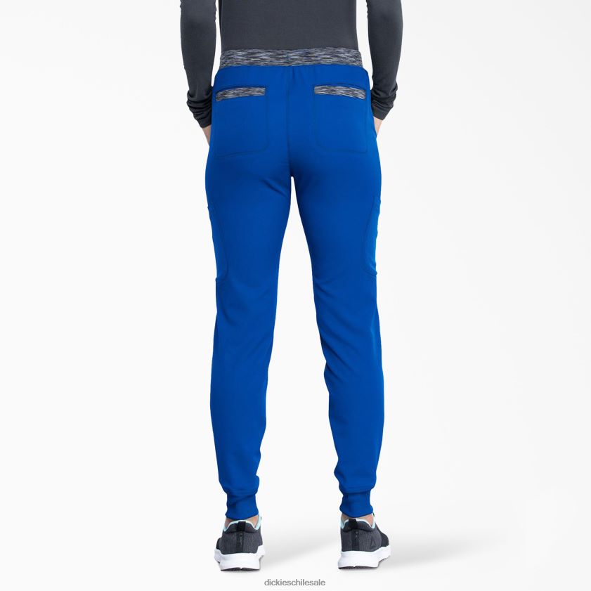 azul rey (rb) mujer pantalones médicos tipo jogger dynamix Dickies vestir X4H0F2590