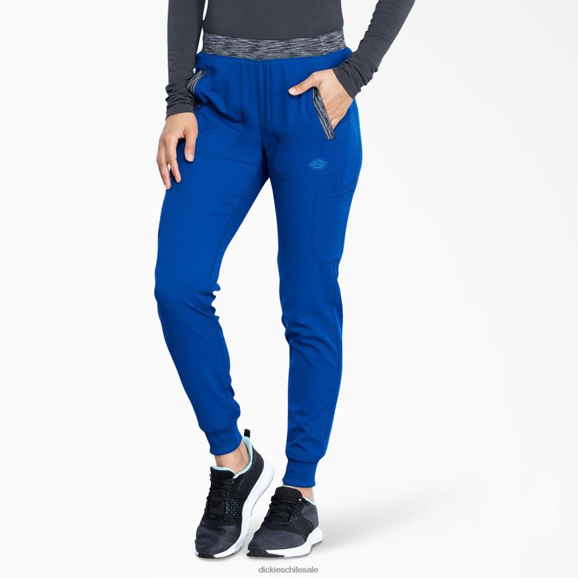 azul rey (rb) mujer pantalones médicos tipo jogger dynamix Dickies vestir X4H0F2590