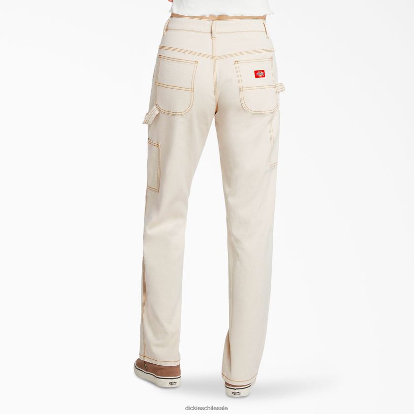 beige natural (nt) niños pantalones de carpintero de corte holgado para jóvenes Dickies vestir X4H0F1882