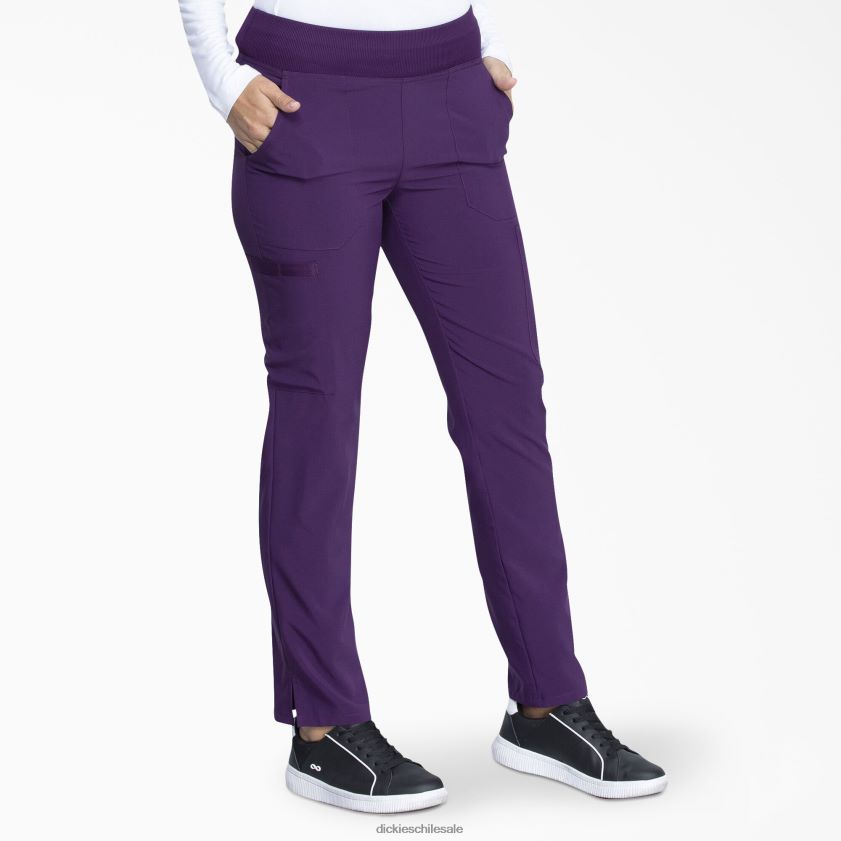 berenjena morada (huevo) mujer Pantalones médicos cargo con pernera cónica eds essentials Dickies vestir X4H0F2496