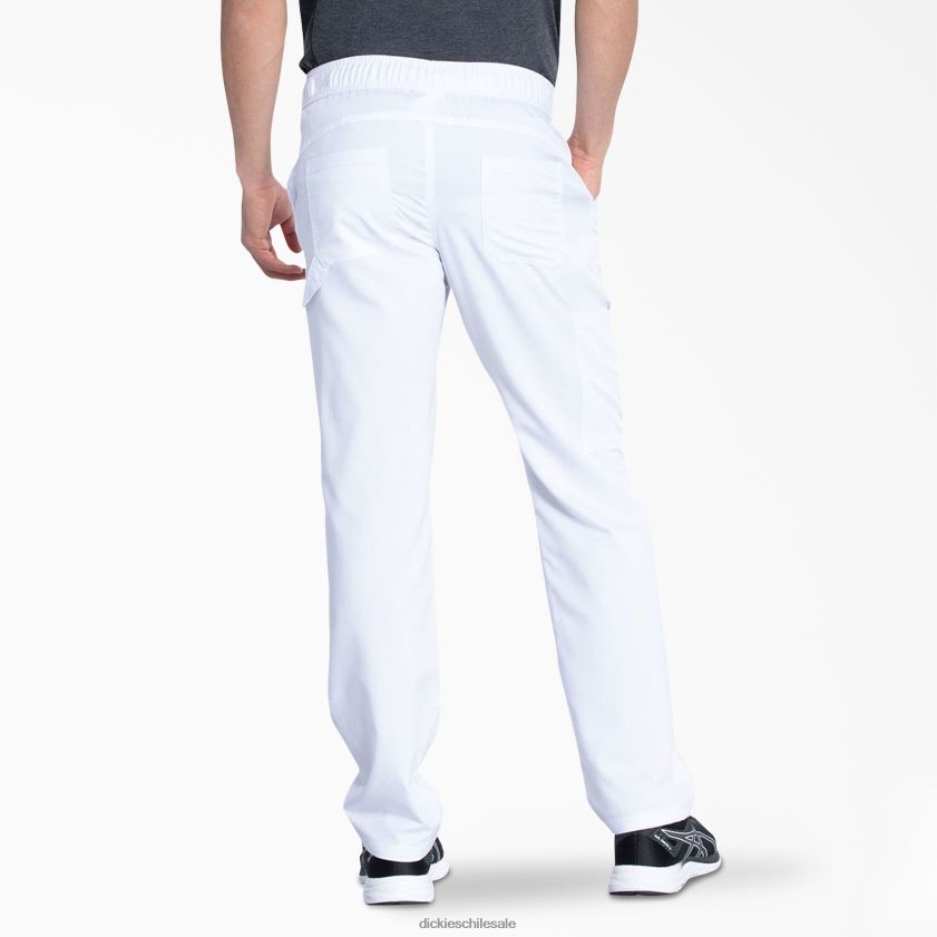 blanco (dwh) hombres pantalones médicos Balance con cremallera Dickies vestir X4H0F1340