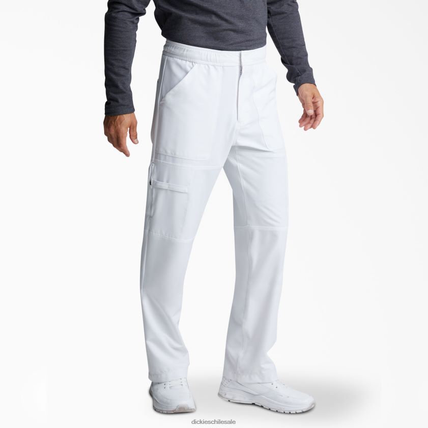blanco (dwh) hombres pantalones médicos cargo dynamix Dickies vestir X4H0F1274