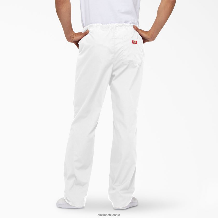 blanco (dwh) hombres pantalones médicos unisex eds signature Dickies vestir X4H0F1309