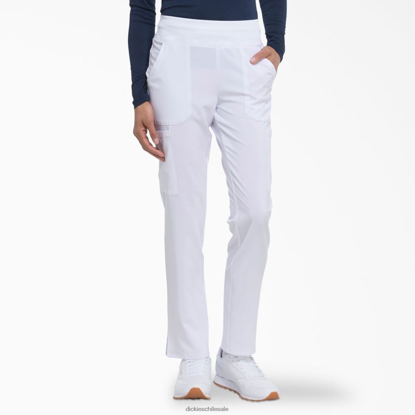 blanco (dwh) mujer Pantalones médicos cargo con pernera cónica eds essentials Dickies vestir X4H0F2494