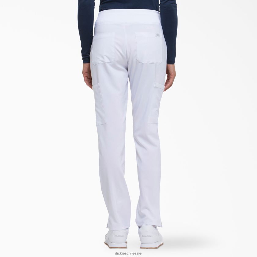 blanco (dwh) mujer Pantalones médicos cargo con pernera cónica eds essentials Dickies vestir X4H0F2494