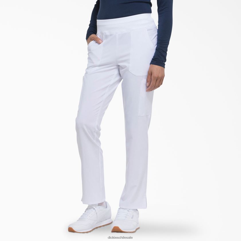 blanco (dwh) mujer Pantalones médicos cargo con pernera cónica eds essentials Dickies vestir X4H0F2494