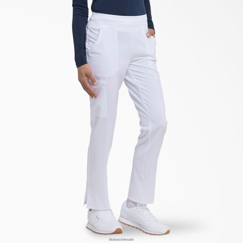 blanco (dwh) mujer Pantalones médicos cargo con pernera cónica eds essentials Dickies vestir X4H0F2494