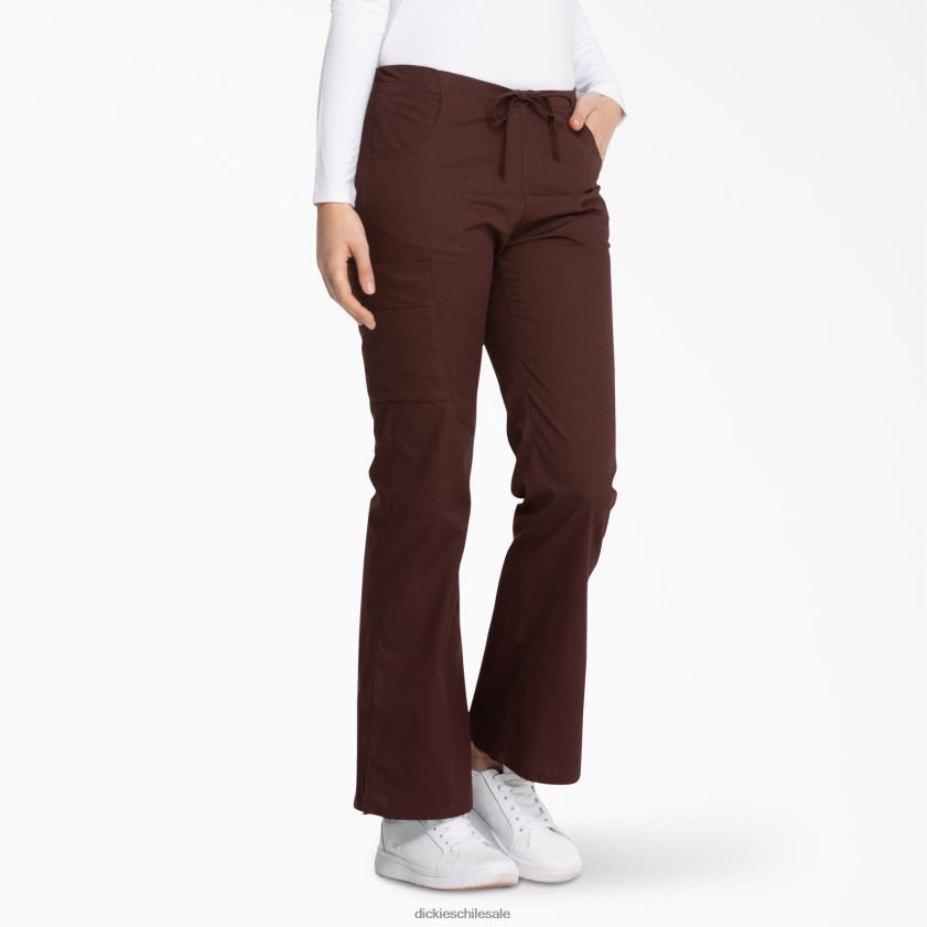 expreso (esr) mujer Pantalones médicos tipo cargo con pierna acampanada de eds Signature Dickies vestir X4H0F2525