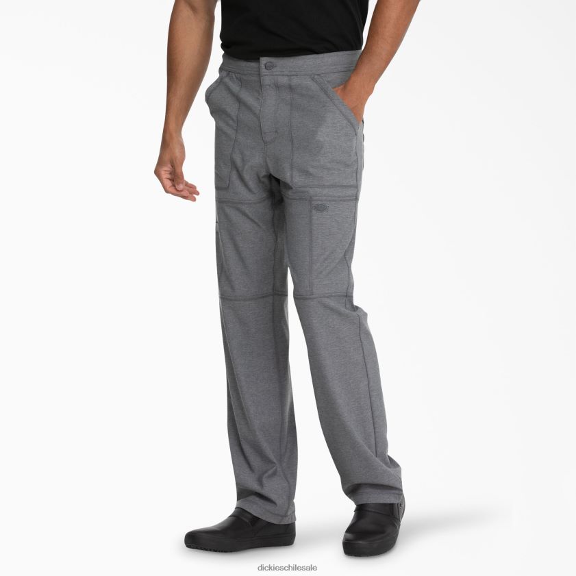 gris jaspeado (hg) hombres pantalones médicos cargo dynamix Dickies vestir X4H0F1276