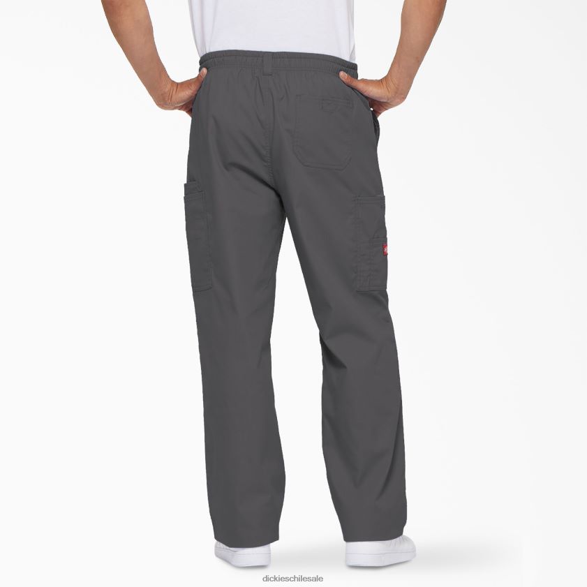 gris peltre (banco) hombres pantalones médicos cargo eds signature Dickies vestir X4H0F1230