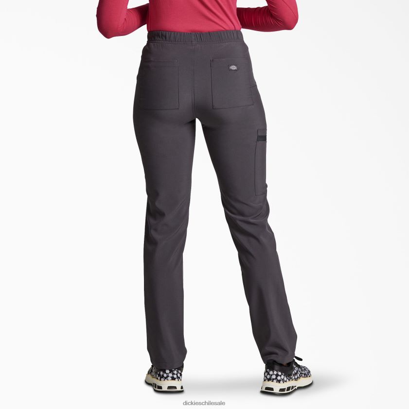 gris peltre (banco) hombres pantalones médicos unisex eds essentials con tiro natural y pernera cónica Dickies vestir X4H0F1420