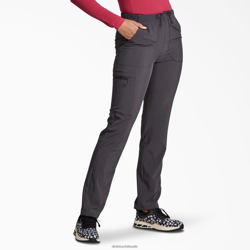 gris peltre (banco) hombres pantalones médicos unisex eds essentials con tiro natural y pernera cónica Dickies vestir X4H0F1420