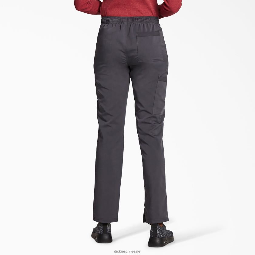gris peltre (banco) mujer Pantalones médicos Balance con cordón ajustable en la pierna Dickies vestir X4H0F2610