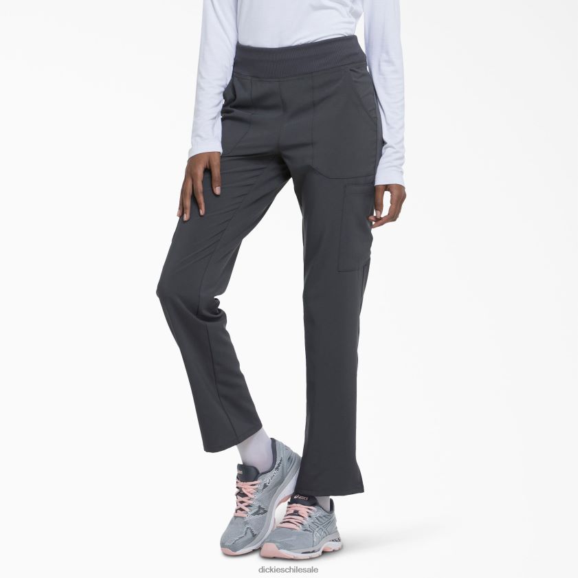 gris peltre (banco) mujer Pantalones médicos cargo con pernera cónica eds essentials Dickies vestir X4H0F2506