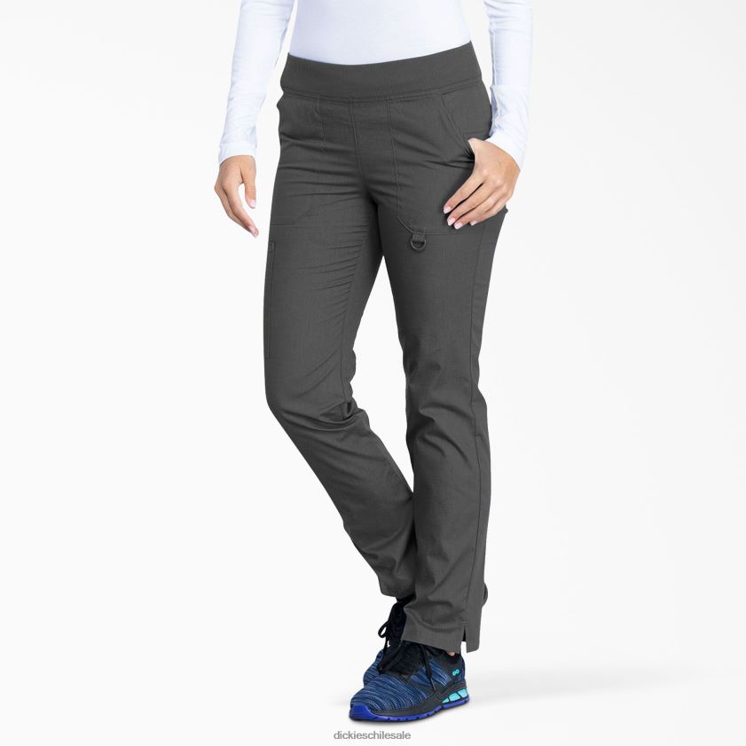 gris peltre (banco) mujer pantalones médicos con pernera cónica de la firma eds Dickies vestir X4H0F2605