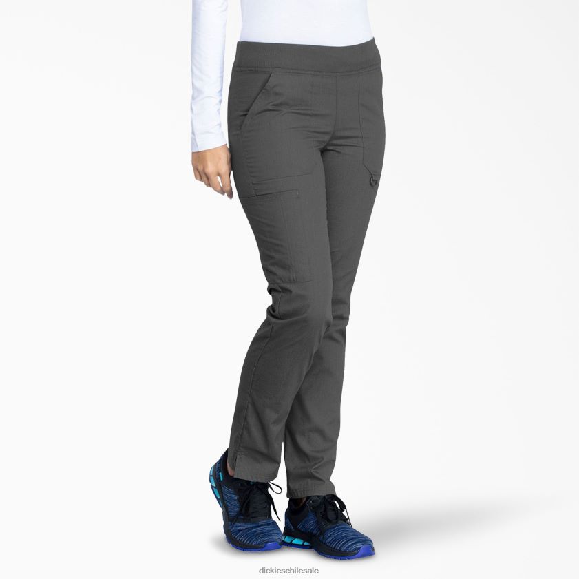 gris peltre (banco) mujer pantalones médicos con pernera cónica de la firma eds Dickies vestir X4H0F2605