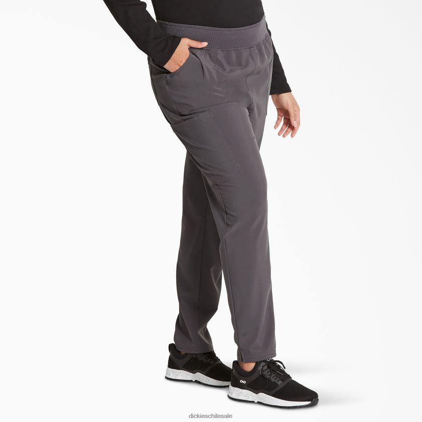 gris peltre (banco) mujer pantalones médicos con pernera cónica eds essentials Dickies vestir X4H0F2516