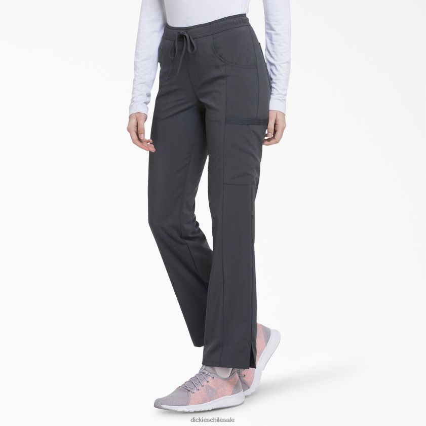 gris peltre (banco) mujer pantalones médicos de corte contemporáneo eds essentials Dickies vestir X4H0F2574