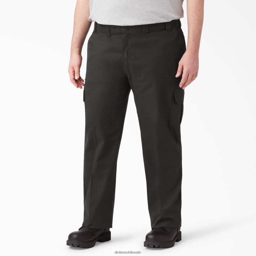 negro (negro) hombres pantalones cargo flex de corte regular Dickies vestir X4H0F33