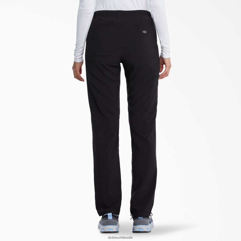 negro (negro) hombres pantalones médicos unisex eds essentials con tiro natural y pernera cónica Dickies vestir X4H0F1415
