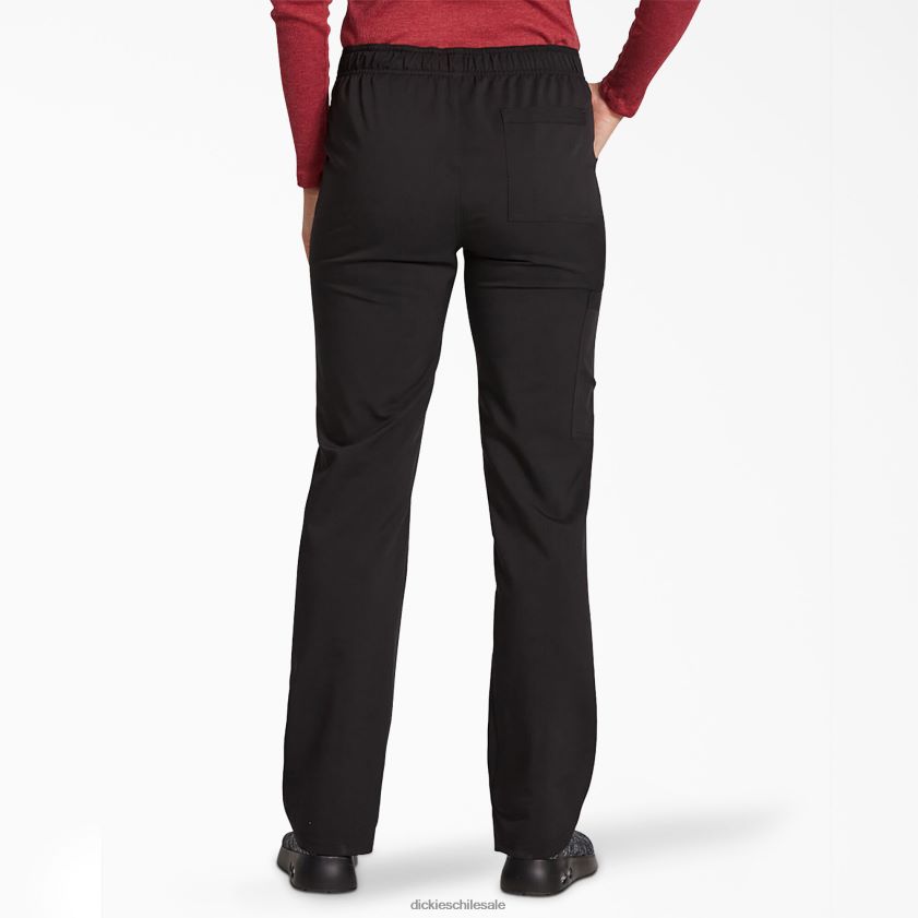 negro (negro) mujer Pantalones médicos Balance con cordón ajustable en la pierna Dickies vestir X4H0F2607
