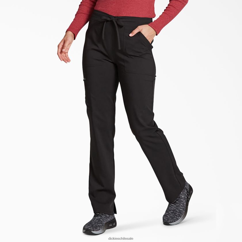 negro (negro) mujer Pantalones médicos Balance con cordón ajustable en la pierna Dickies vestir X4H0F2607