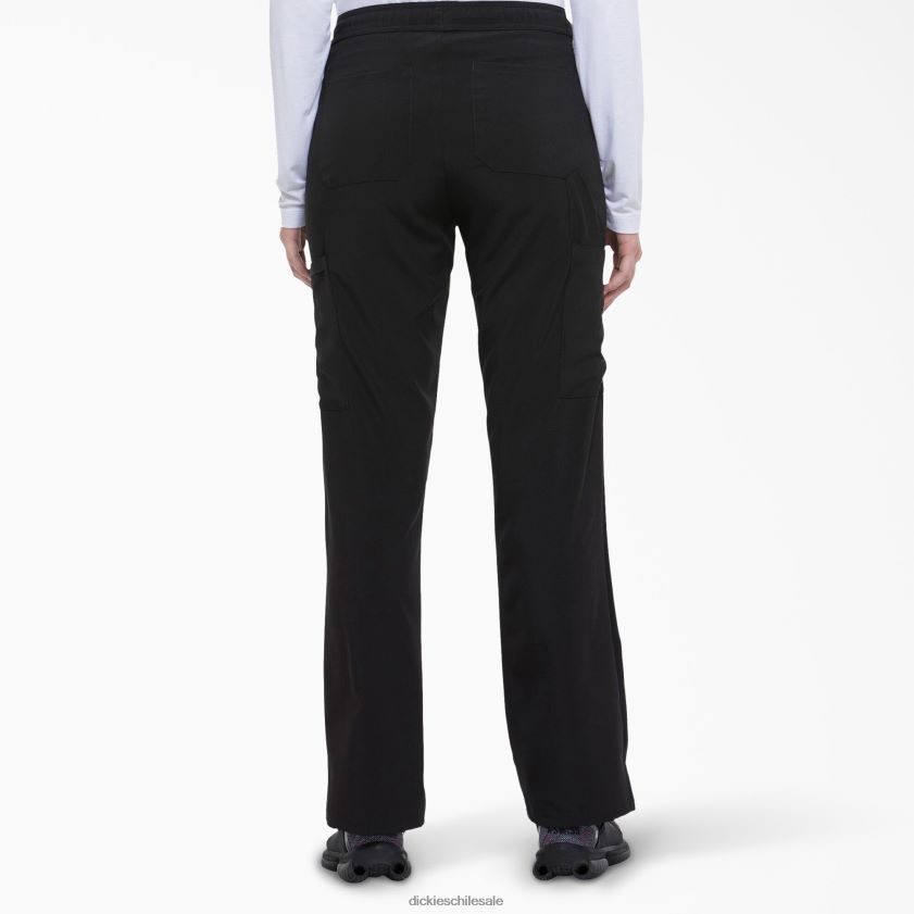 negro (negro) mujer pantalones médicos de corte contemporáneo eds essentials Dickies vestir X4H0F2565