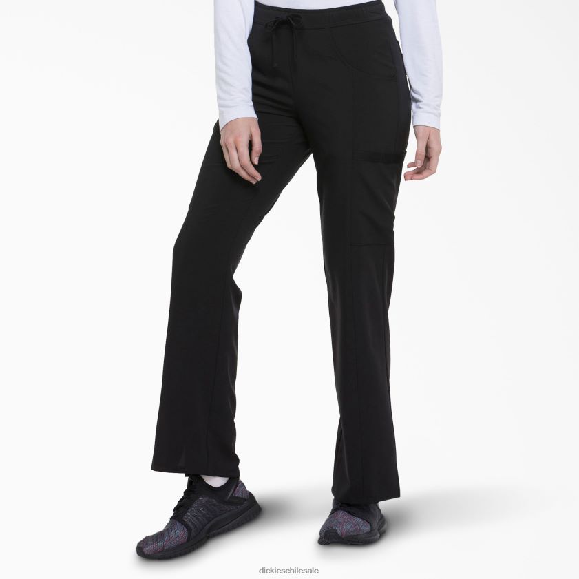 negro (negro) mujer pantalones médicos de corte contemporáneo eds essentials Dickies vestir X4H0F2565