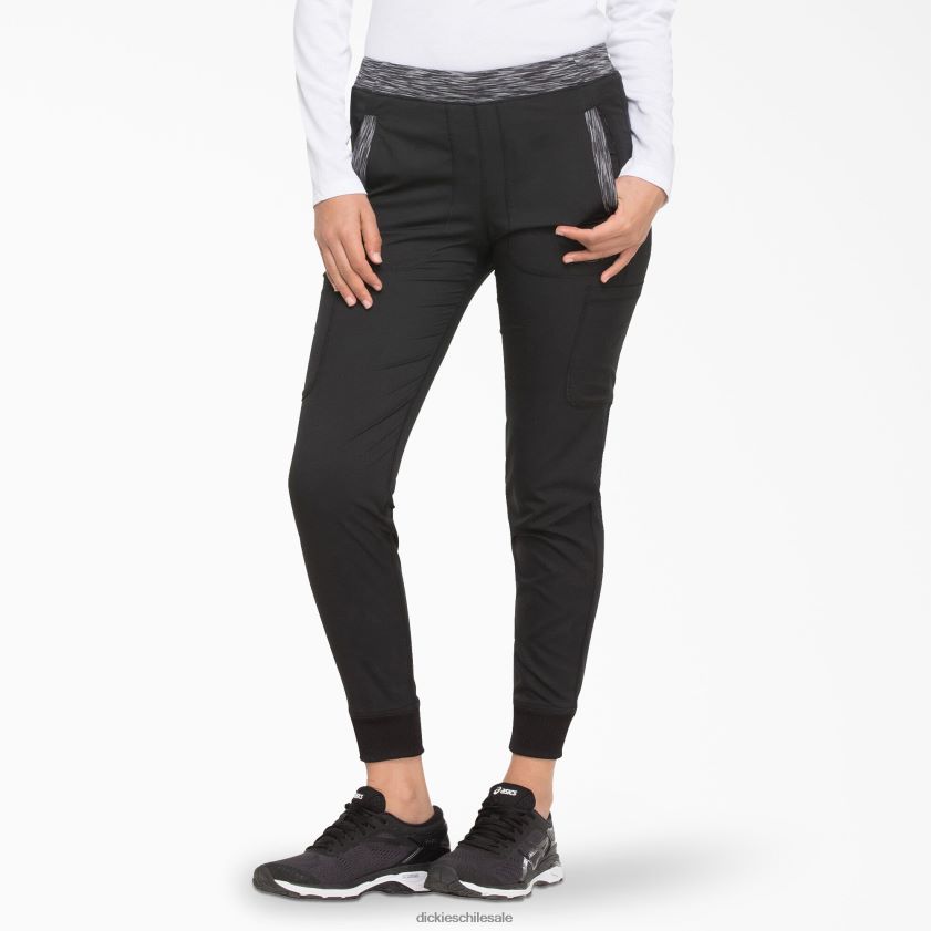 negro (negro) mujer pantalones médicos tipo jogger dynamix Dickies vestir X4H0F2587