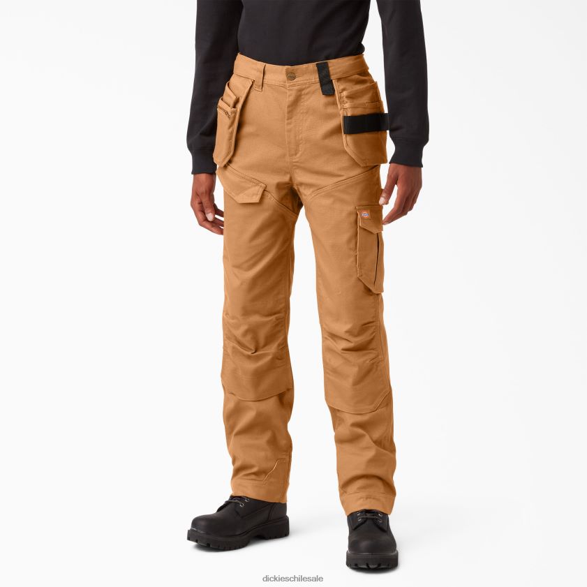 pato marrón enjuagado (rbd) hombres pantalones de pato con tecnología temp-iq 365 Dickies vestir X4H0F241