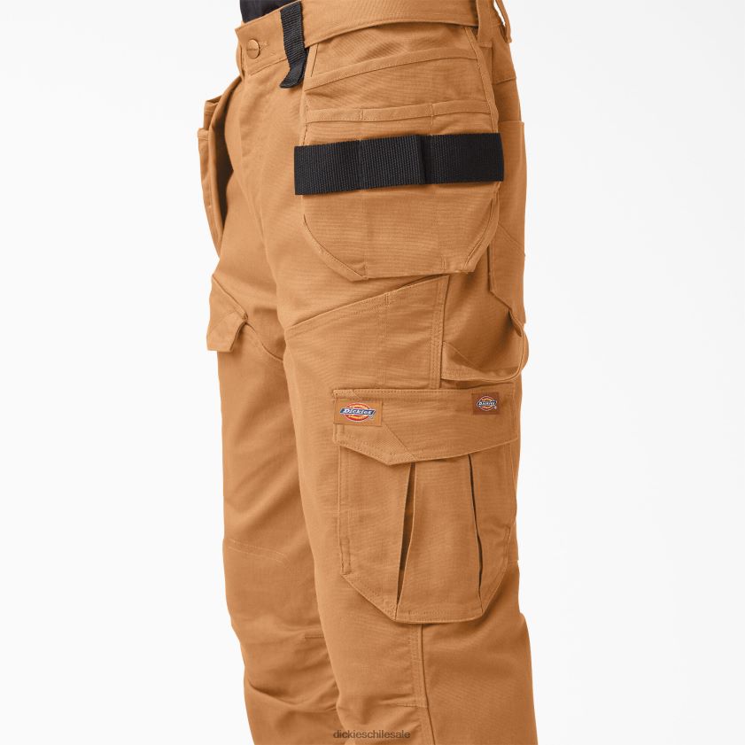 pato marrón enjuagado (rbd) hombres pantalones de pato con tecnología temp-iq 365 Dickies vestir X4H0F241