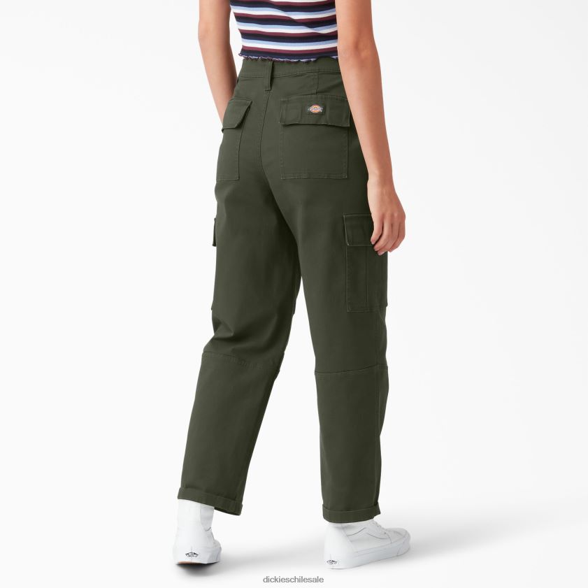 regular mujer pantalones cargo capri Dickies vestir X4H0F1704