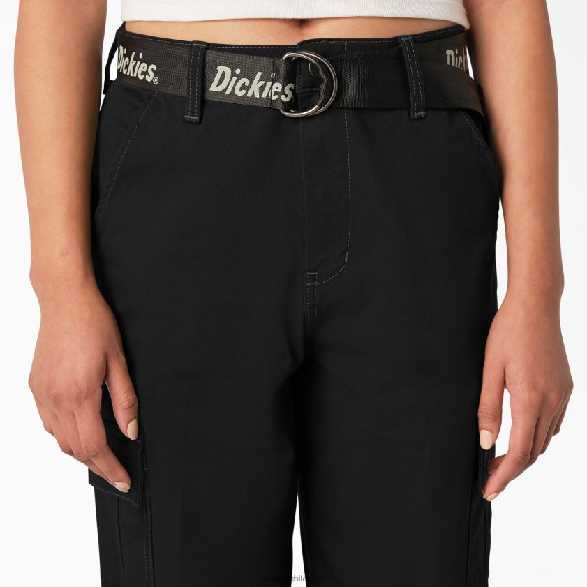 regular mujer pantalones cargo capri con costuras en contraste Dickies vestir X4H0F1804